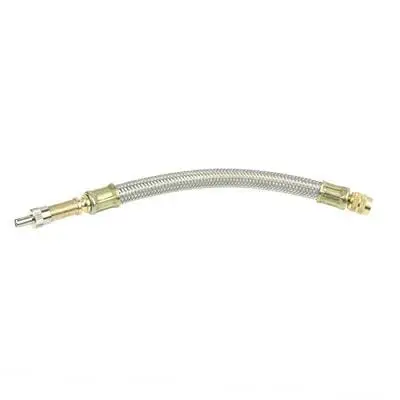 Przedłużka do pompowania Kół Bliźniaka 180mm Metalowy Wężyk (Oplot) Ex180SH Tani
