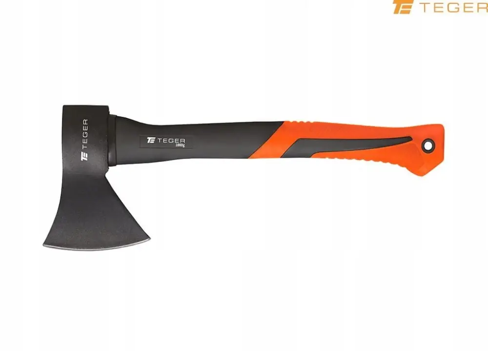 Nie przegap Siekiera uniwersalna z trzonkiem fiberglass 1000 g TEGER T-O-SF-1000