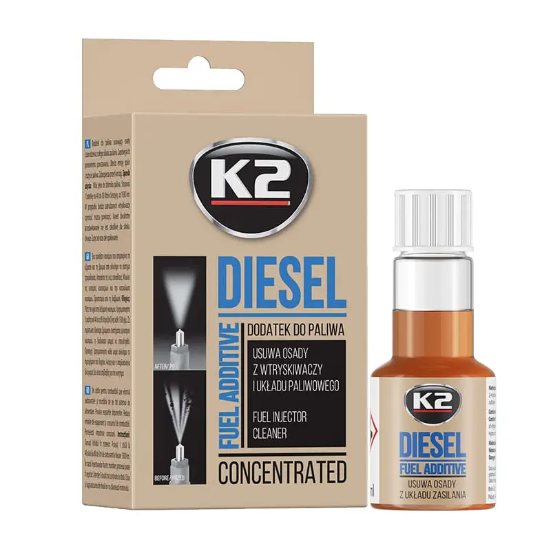 Środek do Czyszczenia Układu Zasilania w Silniku Diesla K2 Diesel-50Ml T312 Szybka dostawa
