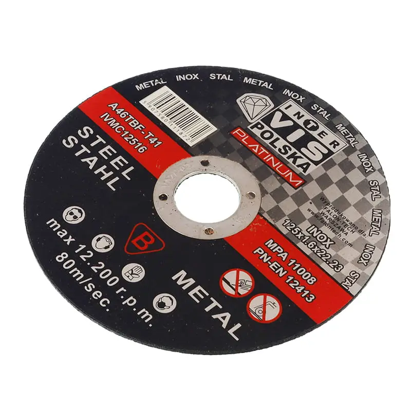 Oferta czasowa Tarcza do Cięcia Stali 125x1,6x22mm 597944