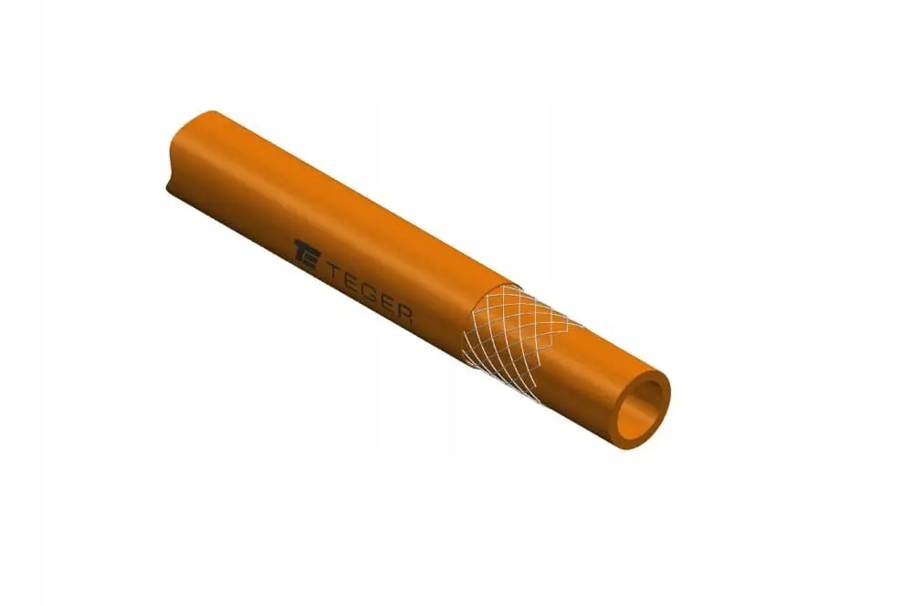 Kup teraz Wąż do środków ochrony roślin (do opryskiwaczy) zbrojony PVC 12.5X3 20bar TEGER ( 5szt0m) T-PVC-DN12.5X3SO