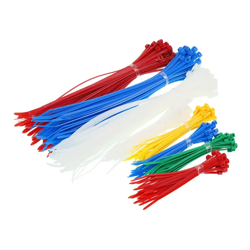 Zestaw Opasek Zaciskowych Kolorowych 501 Szt w Tubie + Pistolet do Zaciskania Opasek ZOZK501T Szybka dostawa