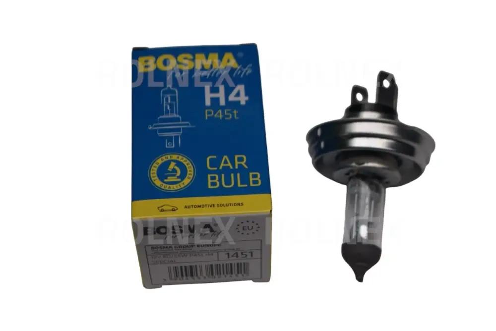 Szybka wysyłka Żarówka 12V 60/55W H4 P45 Bosma URSUS 1451