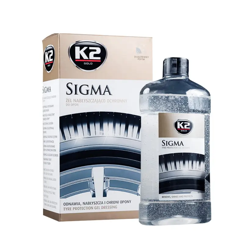 Wysoka jakość Żel do Nabłyszczania i Pielęgnacji Opon K2 Sigma 500Ml G157