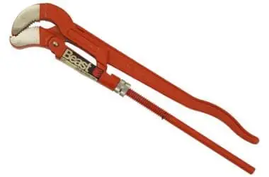 Klucz Nastawny do Rur Szwedzki Typ 'S' 1.5'' S Beast Tools Ekspresowa dostawa