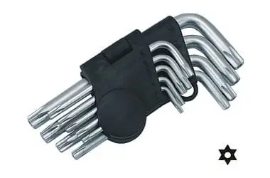 Klucze Typu Torx T10-50 Cv z Otworem 9 Sztuk Beast Tools Kup teraz