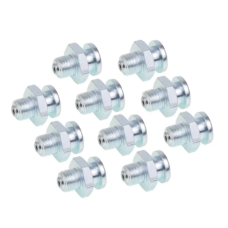 Tani Smarowniczka Płaska M10x1 L=16mm, 10Szt/Opakowanie SMC011M10