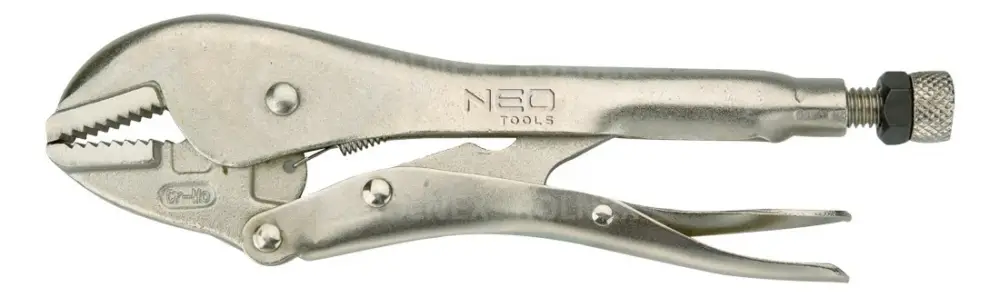 Darmowy zwrot Szczypce Zaciskowe Neo 250mm Proste Szczęki 01-217
