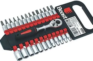 Oferta czasowa Zestaw Kluczy Nasadowych 4-13mm 1/4'' Cv 27 El Beast Tools