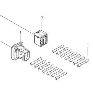 ZŁĄCZE ELEKTRYCZNE 7-PIN SZARE Rabat