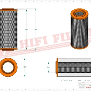 Filtr powietrza SA 12137 - HIFI FILTER Sprawdź teraz
