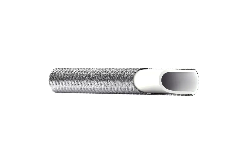 Wąż teflonowy gładki PTFE z jednym oplotem metalowym FHL DN25 65bar 0308 - Unigasket Tylko dziś