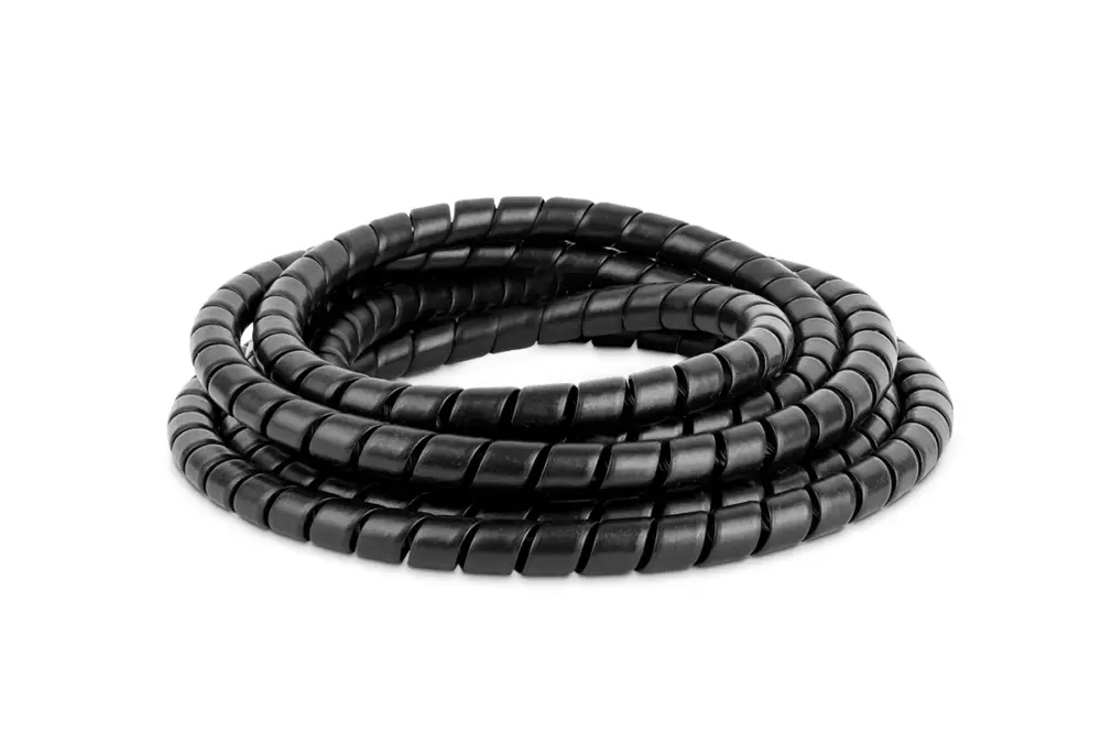 Taniej Osłona FLEXSPIRAL HDPE czarna DN-27 27-33mm HDPE-27