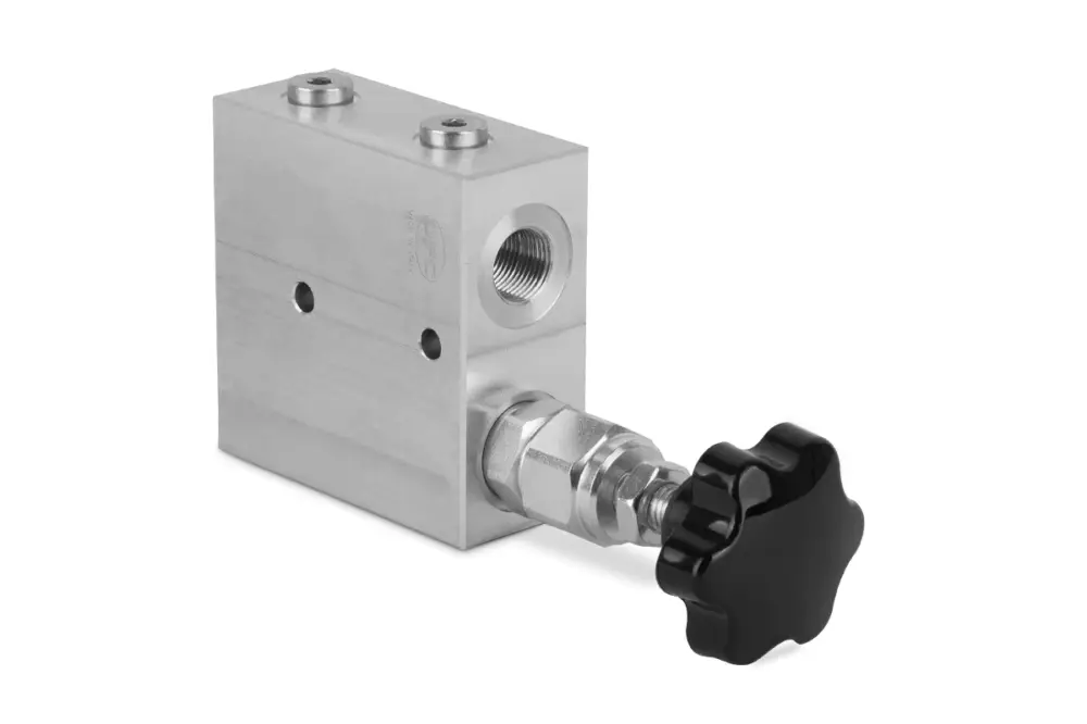 Zawór sekwencyjny 3/8” BSP 35l./min. 40-210Bar pokrętło SV350220B - OFC - OMPI Oferta czasowa