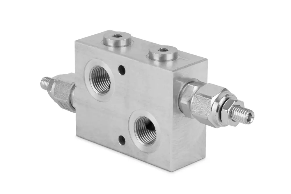 Zamów teraz Zawór przeciążeniowy w ukł. krzyżowym 1/2” BSP 35 l./min. 40-210 bar imbus DPRF350320A - OFC - OMPI