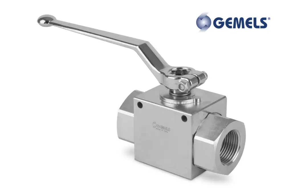Zawór kulowy odcinający 2-drogowy 1" BSP DN25 420Bar GE2GGT53011A000 - Gemels Nowość