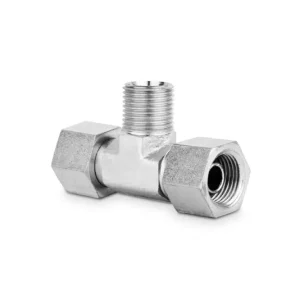 Ostatnia szansa Złączka trójnikowa z dwoma nakrętkami symetryczna 1/4” BSP 4810-04 - IMM / Interpump
