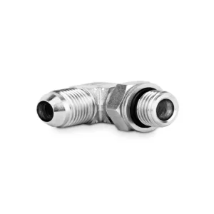 Przyłączka kolankowa z przeciwnakrętką 1/2” BSP-9/16” JIC 5230-08-06 - IMM / Interpump Darmowa dostawa