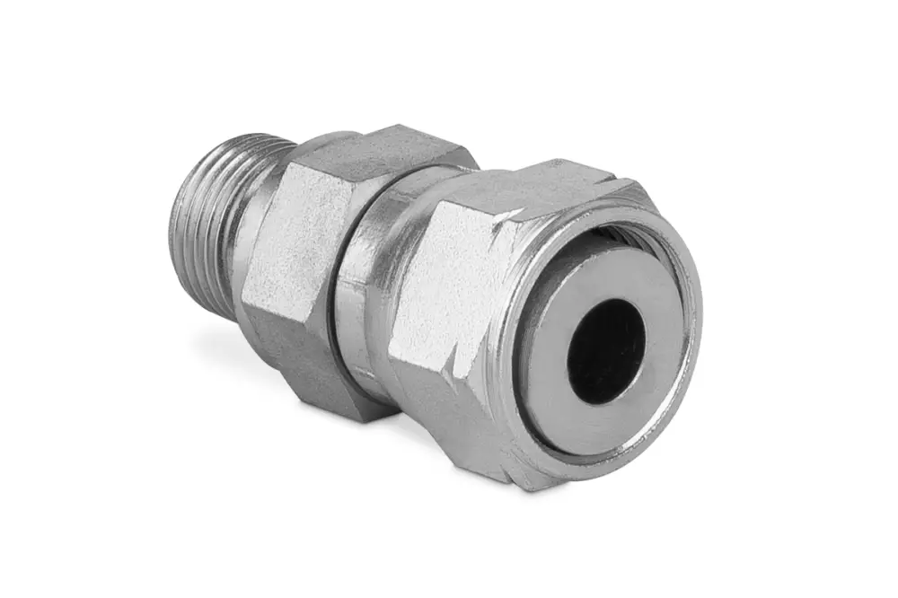 Przyłączka prosta nastawna 1/4” BSP-11/16” ORFS 6036-04-09 - IMM / Interpump Promocja