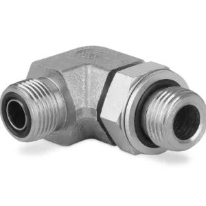 Super okazja Przyłączka kolankowa z przeciwnakrętką 1 1/2” BSP-1 11/16” ORFS 6215-24-21 - IMM / Interpump