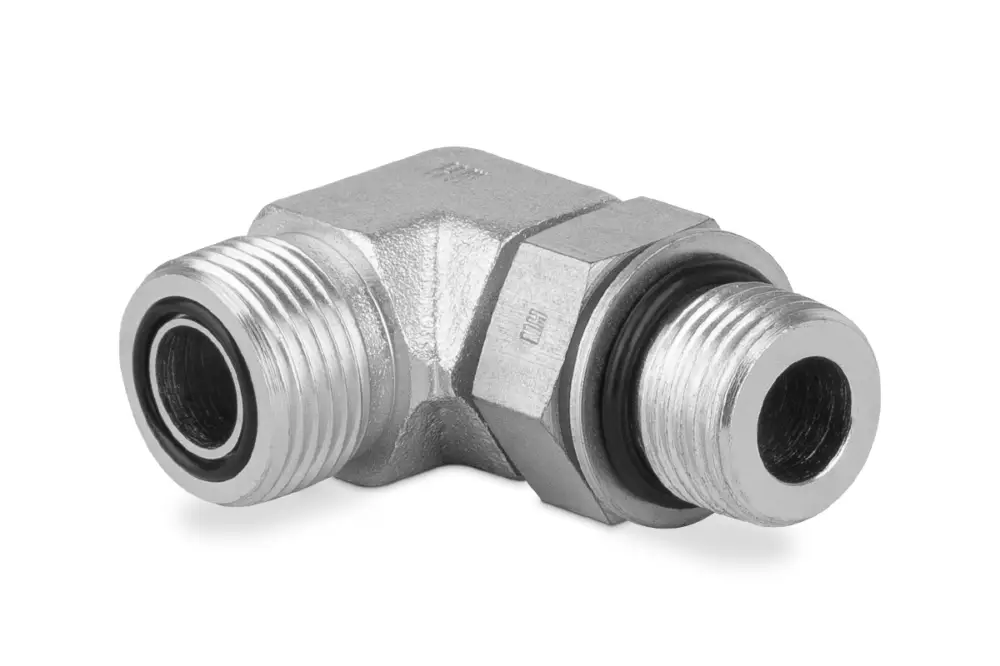 Tylko dziś Przyłączka kolankowa z przeciwnakrętką 3/4” UNF-13/16” ORFS 6200-08-11 - IMM / Interpump